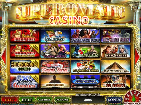 superomatic casino|Superomatic Gaming System for Online Casinos: Buy .